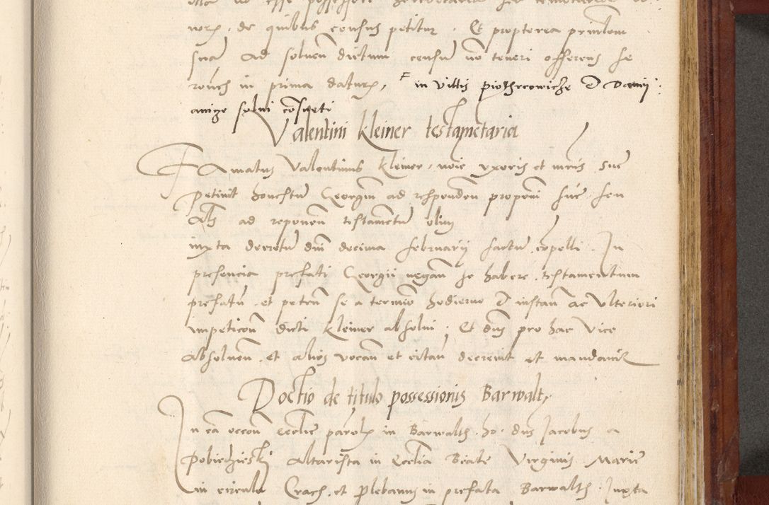 Zdjęcie nr 654 dla obiektu archiwalnego: Acta actorum coram R. D. Petro de Gamratis, archiepiscopo Gnesnensi et episcopo Cracoviensi, Legato nato et Regni Poloniar primate ad a. D. 1544 et 1545 acticatorum - praesidente tunc Suae Rev. Paternitatis curiae cancellario R. D. Bertholomaeo Gantkowski, archidiacono Cracoviensi, Gnesnensi et Posnaniensi canonico.