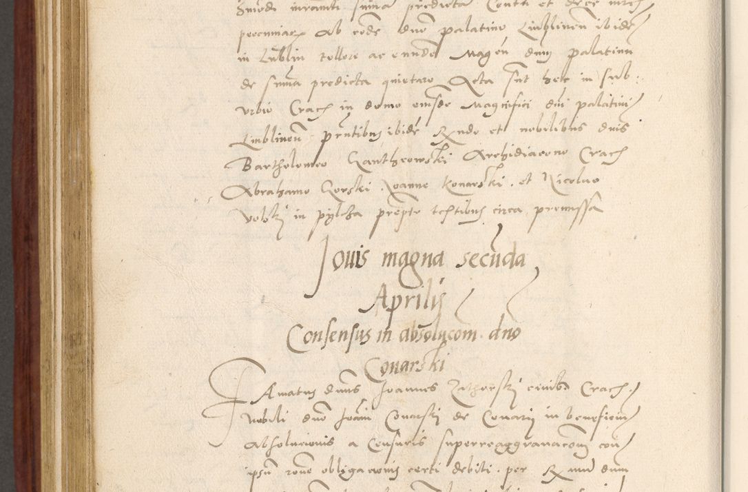 Zdjęcie nr 645 dla obiektu archiwalnego: Acta actorum coram R. D. Petro de Gamratis, archiepiscopo Gnesnensi et episcopo Cracoviensi, Legato nato et Regni Poloniar primate ad a. D. 1544 et 1545 acticatorum - praesidente tunc Suae Rev. Paternitatis curiae cancellario R. D. Bertholomaeo Gantkowski, archidiacono Cracoviensi, Gnesnensi et Posnaniensi canonico.