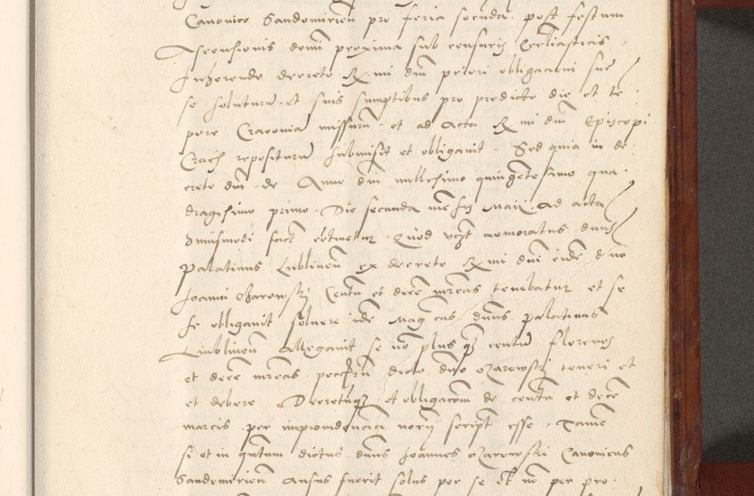 Zdjęcie nr 644 dla obiektu archiwalnego: Acta actorum coram R. D. Petro de Gamratis, archiepiscopo Gnesnensi et episcopo Cracoviensi, Legato nato et Regni Poloniar primate ad a. D. 1544 et 1545 acticatorum - praesidente tunc Suae Rev. Paternitatis curiae cancellario R. D. Bertholomaeo Gantkowski, archidiacono Cracoviensi, Gnesnensi et Posnaniensi canonico.
