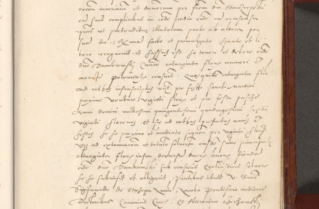 Zdjęcie nr 642 dla obiektu archiwalnego: Acta actorum coram R. D. Petro de Gamratis, archiepiscopo Gnesnensi et episcopo Cracoviensi, Legato nato et Regni Poloniar primate ad a. D. 1544 et 1545 acticatorum - praesidente tunc Suae Rev. Paternitatis curiae cancellario R. D. Bertholomaeo Gantkowski, archidiacono Cracoviensi, Gnesnensi et Posnaniensi canonico.