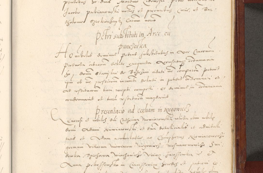 Zdjęcie nr 630 dla obiektu archiwalnego: Acta actorum coram R. D. Petro de Gamratis, archiepiscopo Gnesnensi et episcopo Cracoviensi, Legato nato et Regni Poloniar primate ad a. D. 1544 et 1545 acticatorum - praesidente tunc Suae Rev. Paternitatis curiae cancellario R. D. Bertholomaeo Gantkowski, archidiacono Cracoviensi, Gnesnensi et Posnaniensi canonico.
