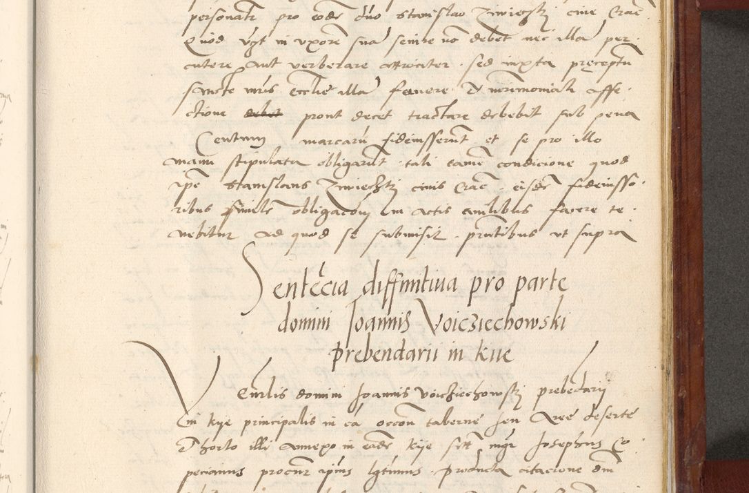 Zdjęcie nr 618 dla obiektu archiwalnego: Acta actorum coram R. D. Petro de Gamratis, archiepiscopo Gnesnensi et episcopo Cracoviensi, Legato nato et Regni Poloniar primate ad a. D. 1544 et 1545 acticatorum - praesidente tunc Suae Rev. Paternitatis curiae cancellario R. D. Bertholomaeo Gantkowski, archidiacono Cracoviensi, Gnesnensi et Posnaniensi canonico.