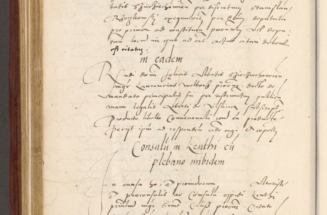 Zdjęcie nr 615 dla obiektu archiwalnego: Acta actorum coram R. D. Petro de Gamratis, archiepiscopo Gnesnensi et episcopo Cracoviensi, Legato nato et Regni Poloniar primate ad a. D. 1544 et 1545 acticatorum - praesidente tunc Suae Rev. Paternitatis curiae cancellario R. D. Bertholomaeo Gantkowski, archidiacono Cracoviensi, Gnesnensi et Posnaniensi canonico.