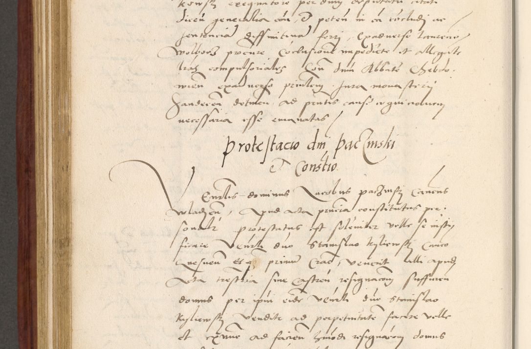 Zdjęcie nr 607 dla obiektu archiwalnego: Acta actorum coram R. D. Petro de Gamratis, archiepiscopo Gnesnensi et episcopo Cracoviensi, Legato nato et Regni Poloniar primate ad a. D. 1544 et 1545 acticatorum - praesidente tunc Suae Rev. Paternitatis curiae cancellario R. D. Bertholomaeo Gantkowski, archidiacono Cracoviensi, Gnesnensi et Posnaniensi canonico.