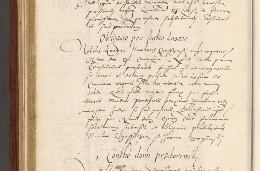 Zdjęcie nr 605 dla obiektu archiwalnego: Acta actorum coram R. D. Petro de Gamratis, archiepiscopo Gnesnensi et episcopo Cracoviensi, Legato nato et Regni Poloniar primate ad a. D. 1544 et 1545 acticatorum - praesidente tunc Suae Rev. Paternitatis curiae cancellario R. D. Bertholomaeo Gantkowski, archidiacono Cracoviensi, Gnesnensi et Posnaniensi canonico.