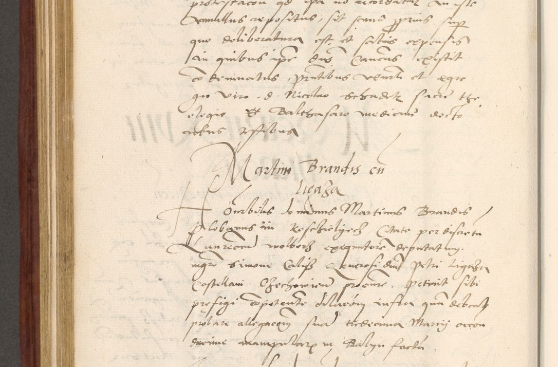 Zdjęcie nr 597 dla obiektu archiwalnego: Acta actorum coram R. D. Petro de Gamratis, archiepiscopo Gnesnensi et episcopo Cracoviensi, Legato nato et Regni Poloniar primate ad a. D. 1544 et 1545 acticatorum - praesidente tunc Suae Rev. Paternitatis curiae cancellario R. D. Bertholomaeo Gantkowski, archidiacono Cracoviensi, Gnesnensi et Posnaniensi canonico.
