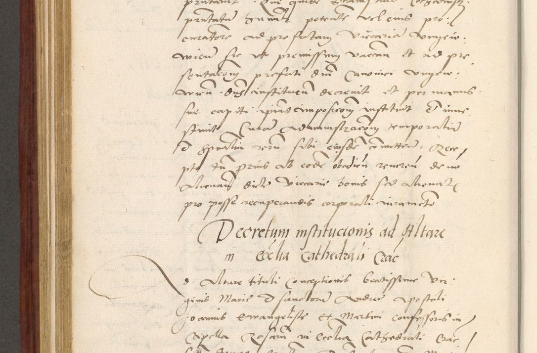 Zdjęcie nr 595 dla obiektu archiwalnego: Acta actorum coram R. D. Petro de Gamratis, archiepiscopo Gnesnensi et episcopo Cracoviensi, Legato nato et Regni Poloniar primate ad a. D. 1544 et 1545 acticatorum - praesidente tunc Suae Rev. Paternitatis curiae cancellario R. D. Bertholomaeo Gantkowski, archidiacono Cracoviensi, Gnesnensi et Posnaniensi canonico.