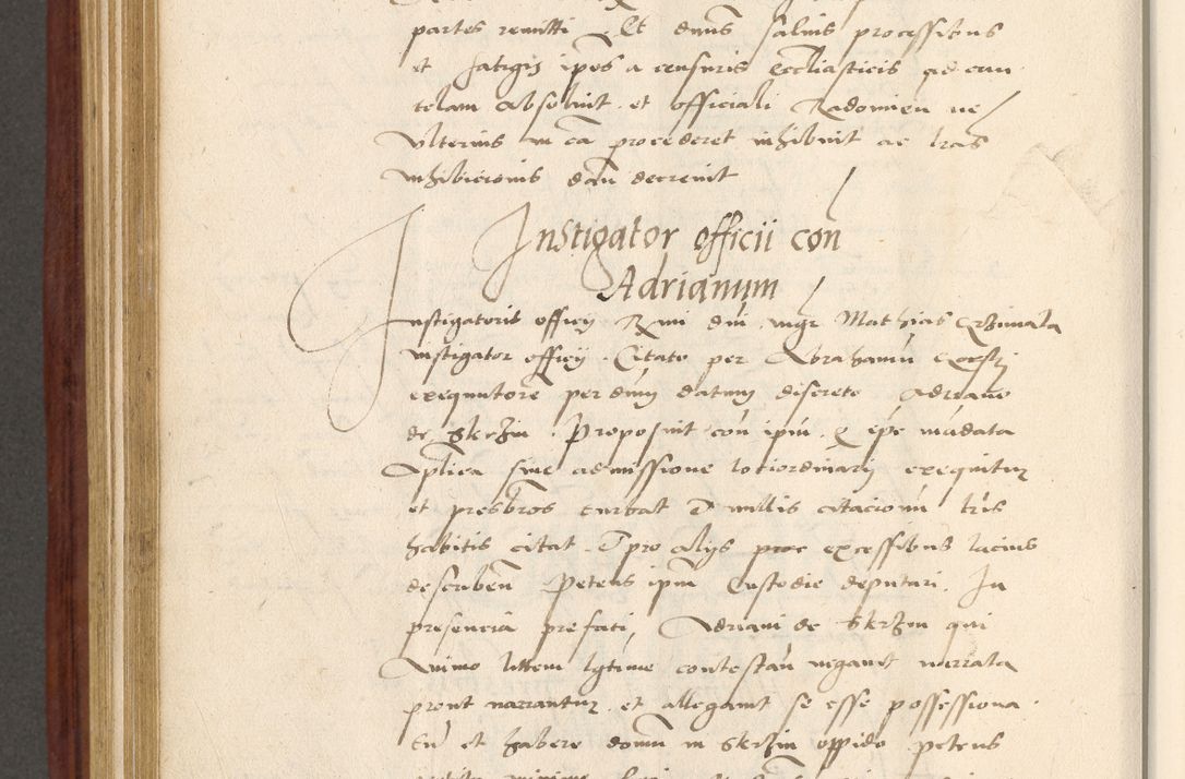 Zdjęcie nr 591 dla obiektu archiwalnego: Acta actorum coram R. D. Petro de Gamratis, archiepiscopo Gnesnensi et episcopo Cracoviensi, Legato nato et Regni Poloniar primate ad a. D. 1544 et 1545 acticatorum - praesidente tunc Suae Rev. Paternitatis curiae cancellario R. D. Bertholomaeo Gantkowski, archidiacono Cracoviensi, Gnesnensi et Posnaniensi canonico.