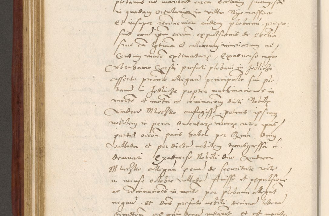 Zdjęcie nr 587 dla obiektu archiwalnego: Acta actorum coram R. D. Petro de Gamratis, archiepiscopo Gnesnensi et episcopo Cracoviensi, Legato nato et Regni Poloniar primate ad a. D. 1544 et 1545 acticatorum - praesidente tunc Suae Rev. Paternitatis curiae cancellario R. D. Bertholomaeo Gantkowski, archidiacono Cracoviensi, Gnesnensi et Posnaniensi canonico.