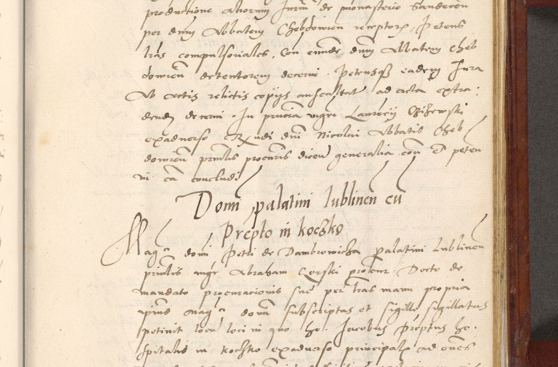 Zdjęcie nr 584 dla obiektu archiwalnego: Acta actorum coram R. D. Petro de Gamratis, archiepiscopo Gnesnensi et episcopo Cracoviensi, Legato nato et Regni Poloniar primate ad a. D. 1544 et 1545 acticatorum - praesidente tunc Suae Rev. Paternitatis curiae cancellario R. D. Bertholomaeo Gantkowski, archidiacono Cracoviensi, Gnesnensi et Posnaniensi canonico.