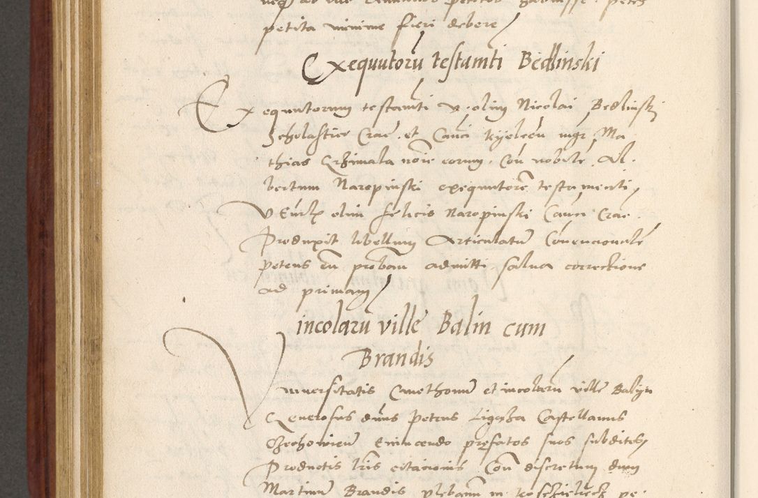 Zdjęcie nr 585 dla obiektu archiwalnego: Acta actorum coram R. D. Petro de Gamratis, archiepiscopo Gnesnensi et episcopo Cracoviensi, Legato nato et Regni Poloniar primate ad a. D. 1544 et 1545 acticatorum - praesidente tunc Suae Rev. Paternitatis curiae cancellario R. D. Bertholomaeo Gantkowski, archidiacono Cracoviensi, Gnesnensi et Posnaniensi canonico.