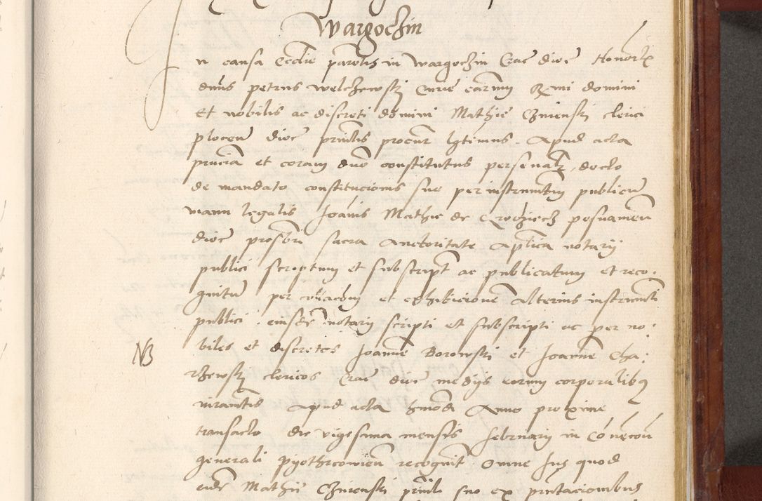 Zdjęcie nr 576 dla obiektu archiwalnego: Acta actorum coram R. D. Petro de Gamratis, archiepiscopo Gnesnensi et episcopo Cracoviensi, Legato nato et Regni Poloniar primate ad a. D. 1544 et 1545 acticatorum - praesidente tunc Suae Rev. Paternitatis curiae cancellario R. D. Bertholomaeo Gantkowski, archidiacono Cracoviensi, Gnesnensi et Posnaniensi canonico.