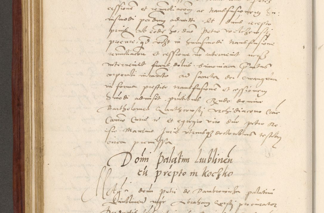 Zdjęcie nr 577 dla obiektu archiwalnego: Acta actorum coram R. D. Petro de Gamratis, archiepiscopo Gnesnensi et episcopo Cracoviensi, Legato nato et Regni Poloniar primate ad a. D. 1544 et 1545 acticatorum - praesidente tunc Suae Rev. Paternitatis curiae cancellario R. D. Bertholomaeo Gantkowski, archidiacono Cracoviensi, Gnesnensi et Posnaniensi canonico.