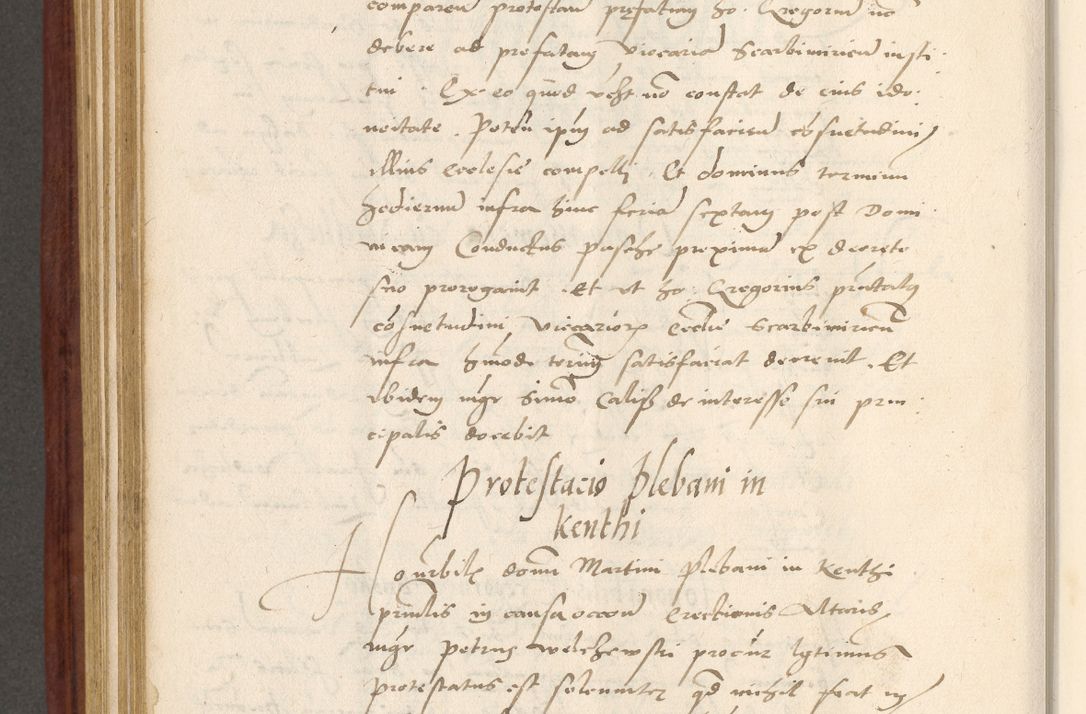 Zdjęcie nr 573 dla obiektu archiwalnego: Acta actorum coram R. D. Petro de Gamratis, archiepiscopo Gnesnensi et episcopo Cracoviensi, Legato nato et Regni Poloniar primate ad a. D. 1544 et 1545 acticatorum - praesidente tunc Suae Rev. Paternitatis curiae cancellario R. D. Bertholomaeo Gantkowski, archidiacono Cracoviensi, Gnesnensi et Posnaniensi canonico.