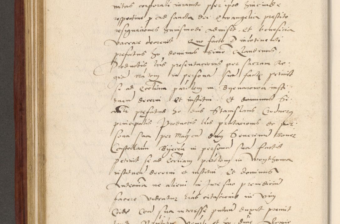 Zdjęcie nr 569 dla obiektu archiwalnego: Acta actorum coram R. D. Petro de Gamratis, archiepiscopo Gnesnensi et episcopo Cracoviensi, Legato nato et Regni Poloniar primate ad a. D. 1544 et 1545 acticatorum - praesidente tunc Suae Rev. Paternitatis curiae cancellario R. D. Bertholomaeo Gantkowski, archidiacono Cracoviensi, Gnesnensi et Posnaniensi canonico.