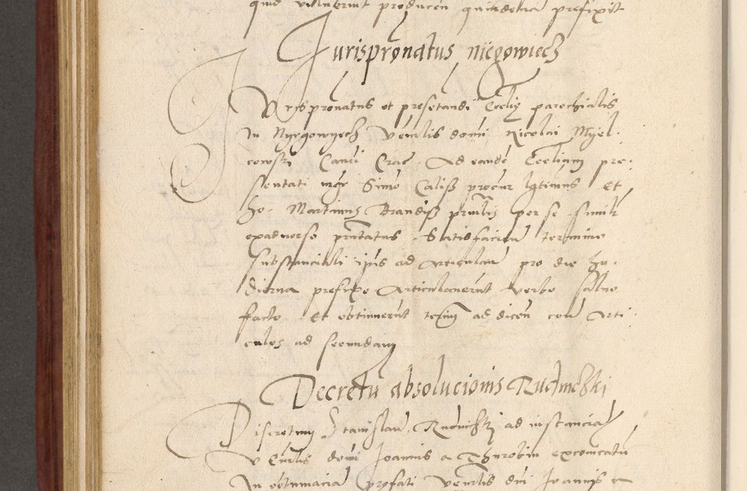 Zdjęcie nr 565 dla obiektu archiwalnego: Acta actorum coram R. D. Petro de Gamratis, archiepiscopo Gnesnensi et episcopo Cracoviensi, Legato nato et Regni Poloniar primate ad a. D. 1544 et 1545 acticatorum - praesidente tunc Suae Rev. Paternitatis curiae cancellario R. D. Bertholomaeo Gantkowski, archidiacono Cracoviensi, Gnesnensi et Posnaniensi canonico.
