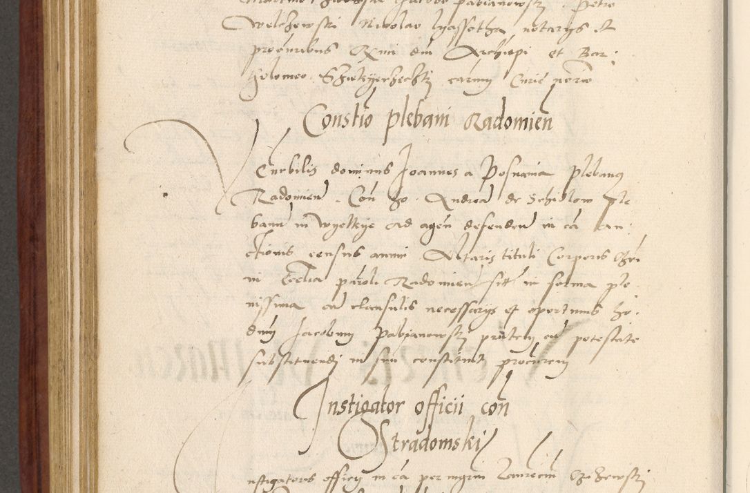 Zdjęcie nr 563 dla obiektu archiwalnego: Acta actorum coram R. D. Petro de Gamratis, archiepiscopo Gnesnensi et episcopo Cracoviensi, Legato nato et Regni Poloniar primate ad a. D. 1544 et 1545 acticatorum - praesidente tunc Suae Rev. Paternitatis curiae cancellario R. D. Bertholomaeo Gantkowski, archidiacono Cracoviensi, Gnesnensi et Posnaniensi canonico.