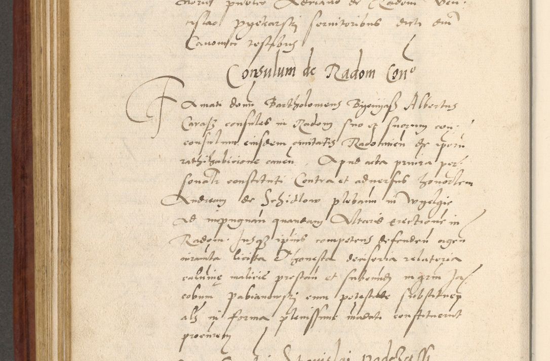 Zdjęcie nr 561 dla obiektu archiwalnego: Acta actorum coram R. D. Petro de Gamratis, archiepiscopo Gnesnensi et episcopo Cracoviensi, Legato nato et Regni Poloniar primate ad a. D. 1544 et 1545 acticatorum - praesidente tunc Suae Rev. Paternitatis curiae cancellario R. D. Bertholomaeo Gantkowski, archidiacono Cracoviensi, Gnesnensi et Posnaniensi canonico.
