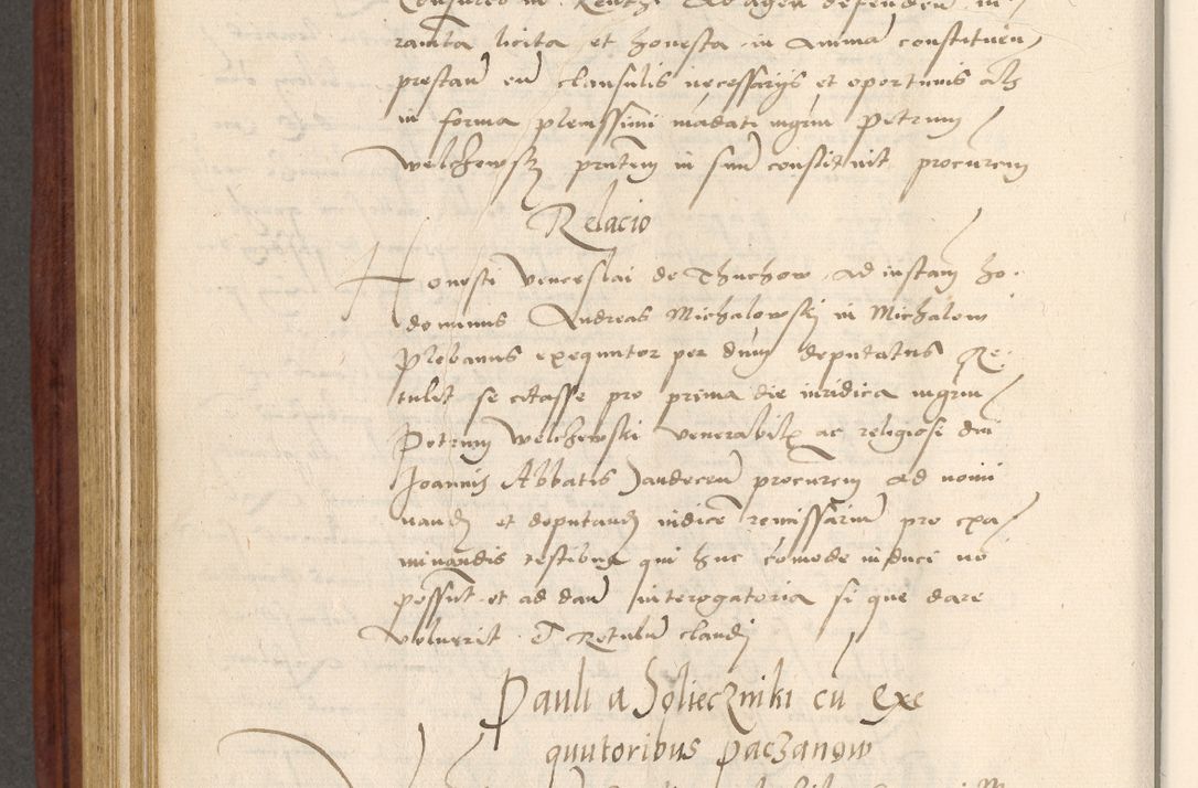 Zdjęcie nr 555 dla obiektu archiwalnego: Acta actorum coram R. D. Petro de Gamratis, archiepiscopo Gnesnensi et episcopo Cracoviensi, Legato nato et Regni Poloniar primate ad a. D. 1544 et 1545 acticatorum - praesidente tunc Suae Rev. Paternitatis curiae cancellario R. D. Bertholomaeo Gantkowski, archidiacono Cracoviensi, Gnesnensi et Posnaniensi canonico.