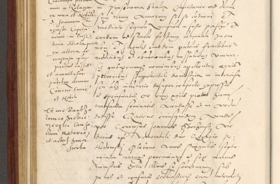 Zdjęcie nr 559 dla obiektu archiwalnego: Acta actorum coram R. D. Petro de Gamratis, archiepiscopo Gnesnensi et episcopo Cracoviensi, Legato nato et Regni Poloniar primate ad a. D. 1544 et 1545 acticatorum - praesidente tunc Suae Rev. Paternitatis curiae cancellario R. D. Bertholomaeo Gantkowski, archidiacono Cracoviensi, Gnesnensi et Posnaniensi canonico.