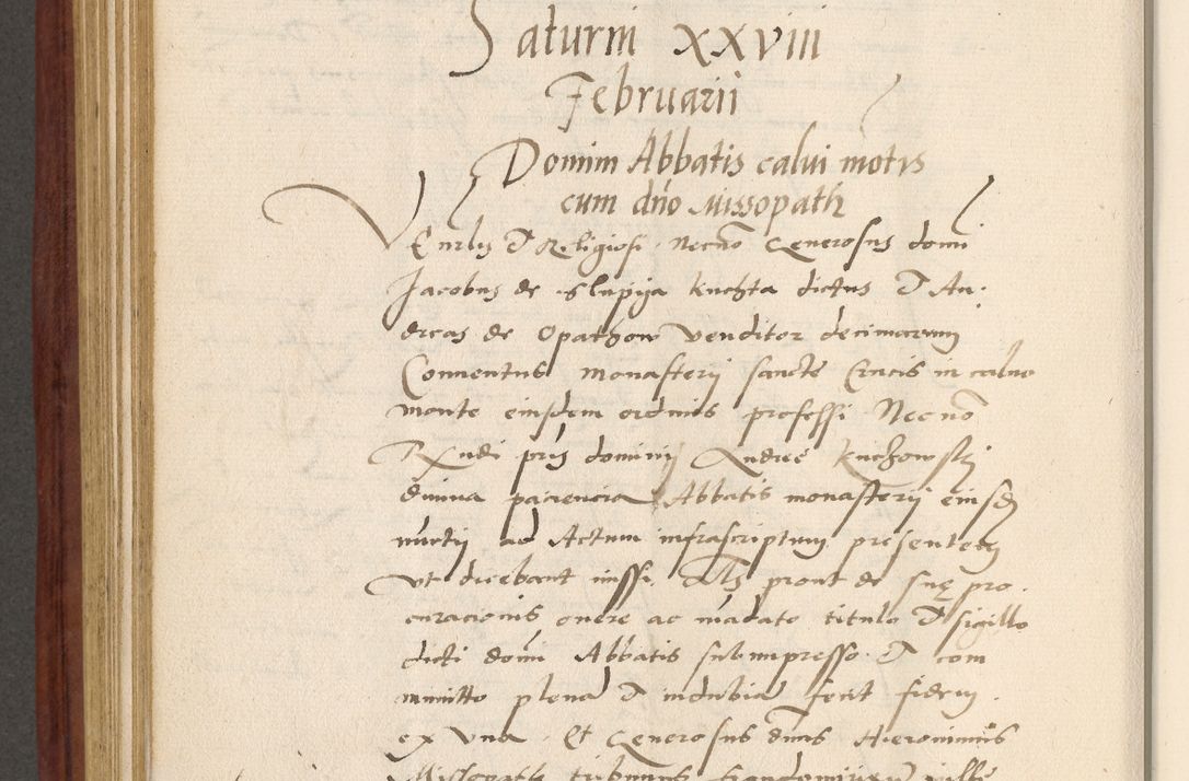 Zdjęcie nr 545 dla obiektu archiwalnego: Acta actorum coram R. D. Petro de Gamratis, archiepiscopo Gnesnensi et episcopo Cracoviensi, Legato nato et Regni Poloniar primate ad a. D. 1544 et 1545 acticatorum - praesidente tunc Suae Rev. Paternitatis curiae cancellario R. D. Bertholomaeo Gantkowski, archidiacono Cracoviensi, Gnesnensi et Posnaniensi canonico.