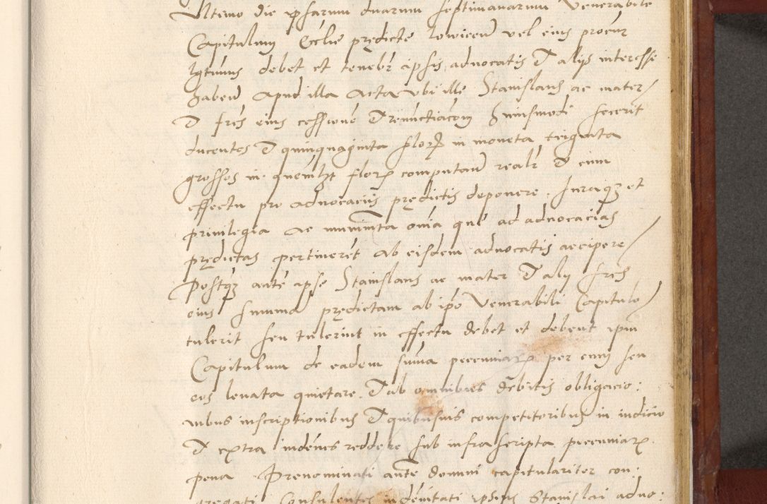 Zdjęcie nr 538 dla obiektu archiwalnego: Acta actorum coram R. D. Petro de Gamratis, archiepiscopo Gnesnensi et episcopo Cracoviensi, Legato nato et Regni Poloniar primate ad a. D. 1544 et 1545 acticatorum - praesidente tunc Suae Rev. Paternitatis curiae cancellario R. D. Bertholomaeo Gantkowski, archidiacono Cracoviensi, Gnesnensi et Posnaniensi canonico.