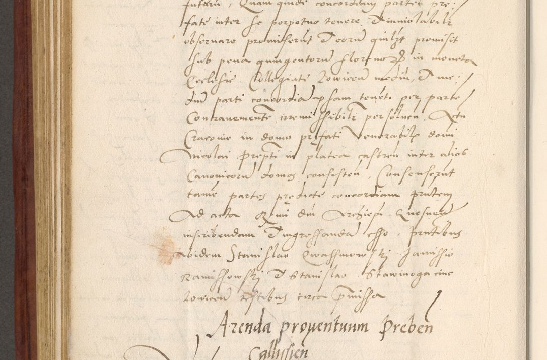 Zdjęcie nr 539 dla obiektu archiwalnego: Acta actorum coram R. D. Petro de Gamratis, archiepiscopo Gnesnensi et episcopo Cracoviensi, Legato nato et Regni Poloniar primate ad a. D. 1544 et 1545 acticatorum - praesidente tunc Suae Rev. Paternitatis curiae cancellario R. D. Bertholomaeo Gantkowski, archidiacono Cracoviensi, Gnesnensi et Posnaniensi canonico.