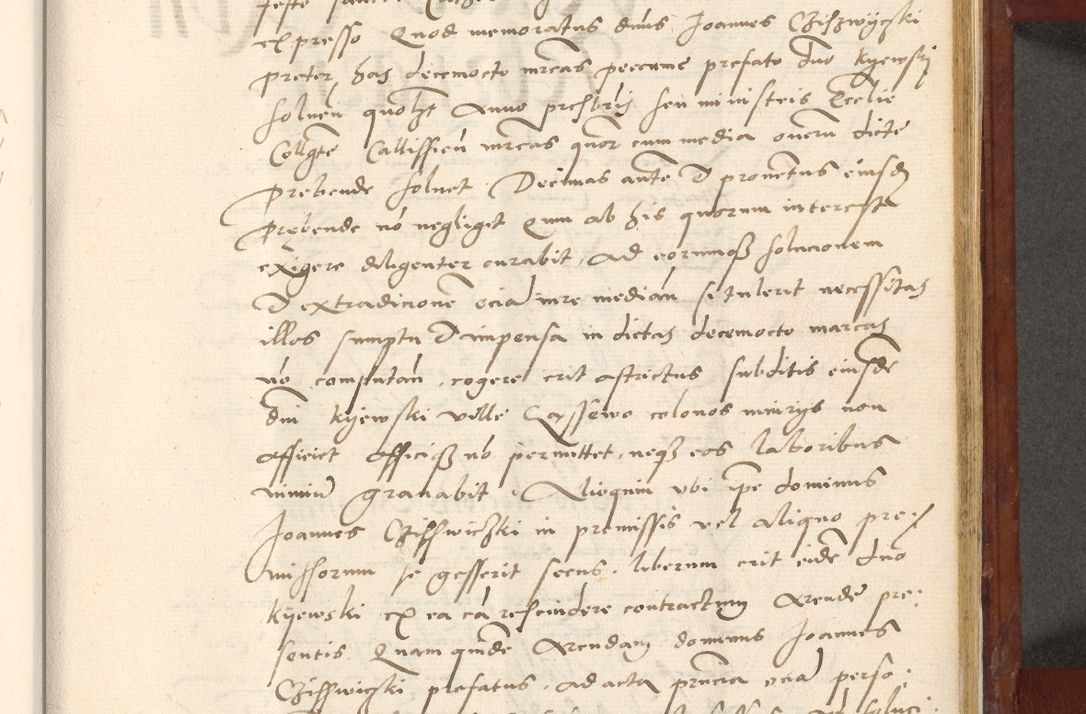Zdjęcie nr 540 dla obiektu archiwalnego: Acta actorum coram R. D. Petro de Gamratis, archiepiscopo Gnesnensi et episcopo Cracoviensi, Legato nato et Regni Poloniar primate ad a. D. 1544 et 1545 acticatorum - praesidente tunc Suae Rev. Paternitatis curiae cancellario R. D. Bertholomaeo Gantkowski, archidiacono Cracoviensi, Gnesnensi et Posnaniensi canonico.