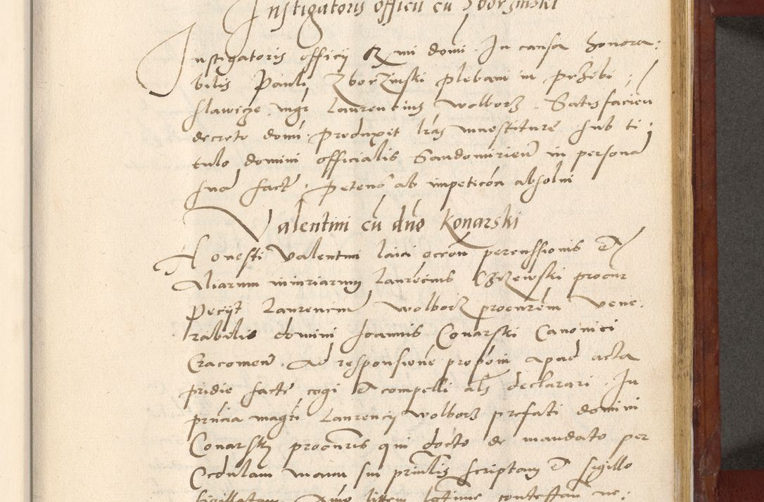 Zdjęcie nr 534 dla obiektu archiwalnego: Acta actorum coram R. D. Petro de Gamratis, archiepiscopo Gnesnensi et episcopo Cracoviensi, Legato nato et Regni Poloniar primate ad a. D. 1544 et 1545 acticatorum - praesidente tunc Suae Rev. Paternitatis curiae cancellario R. D. Bertholomaeo Gantkowski, archidiacono Cracoviensi, Gnesnensi et Posnaniensi canonico.