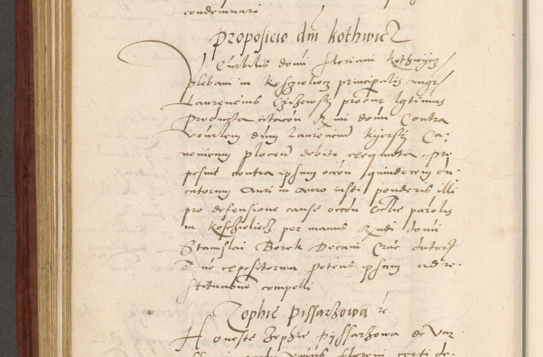 Zdjęcie nr 533 dla obiektu archiwalnego: Acta actorum coram R. D. Petro de Gamratis, archiepiscopo Gnesnensi et episcopo Cracoviensi, Legato nato et Regni Poloniar primate ad a. D. 1544 et 1545 acticatorum - praesidente tunc Suae Rev. Paternitatis curiae cancellario R. D. Bertholomaeo Gantkowski, archidiacono Cracoviensi, Gnesnensi et Posnaniensi canonico.