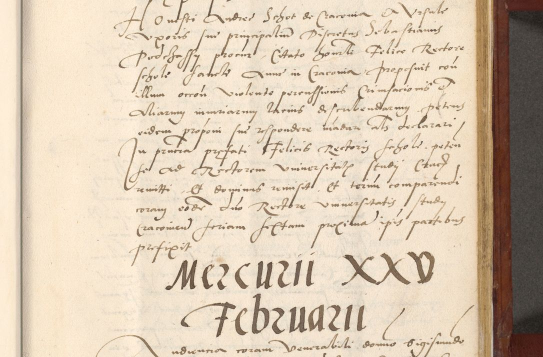 Zdjęcie nr 528 dla obiektu archiwalnego: Acta actorum coram R. D. Petro de Gamratis, archiepiscopo Gnesnensi et episcopo Cracoviensi, Legato nato et Regni Poloniar primate ad a. D. 1544 et 1545 acticatorum - praesidente tunc Suae Rev. Paternitatis curiae cancellario R. D. Bertholomaeo Gantkowski, archidiacono Cracoviensi, Gnesnensi et Posnaniensi canonico.
