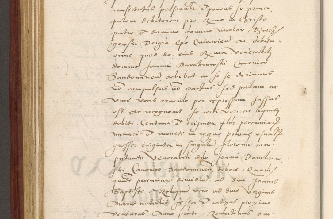 Zdjęcie nr 529 dla obiektu archiwalnego: Acta actorum coram R. D. Petro de Gamratis, archiepiscopo Gnesnensi et episcopo Cracoviensi, Legato nato et Regni Poloniar primate ad a. D. 1544 et 1545 acticatorum - praesidente tunc Suae Rev. Paternitatis curiae cancellario R. D. Bertholomaeo Gantkowski, archidiacono Cracoviensi, Gnesnensi et Posnaniensi canonico.