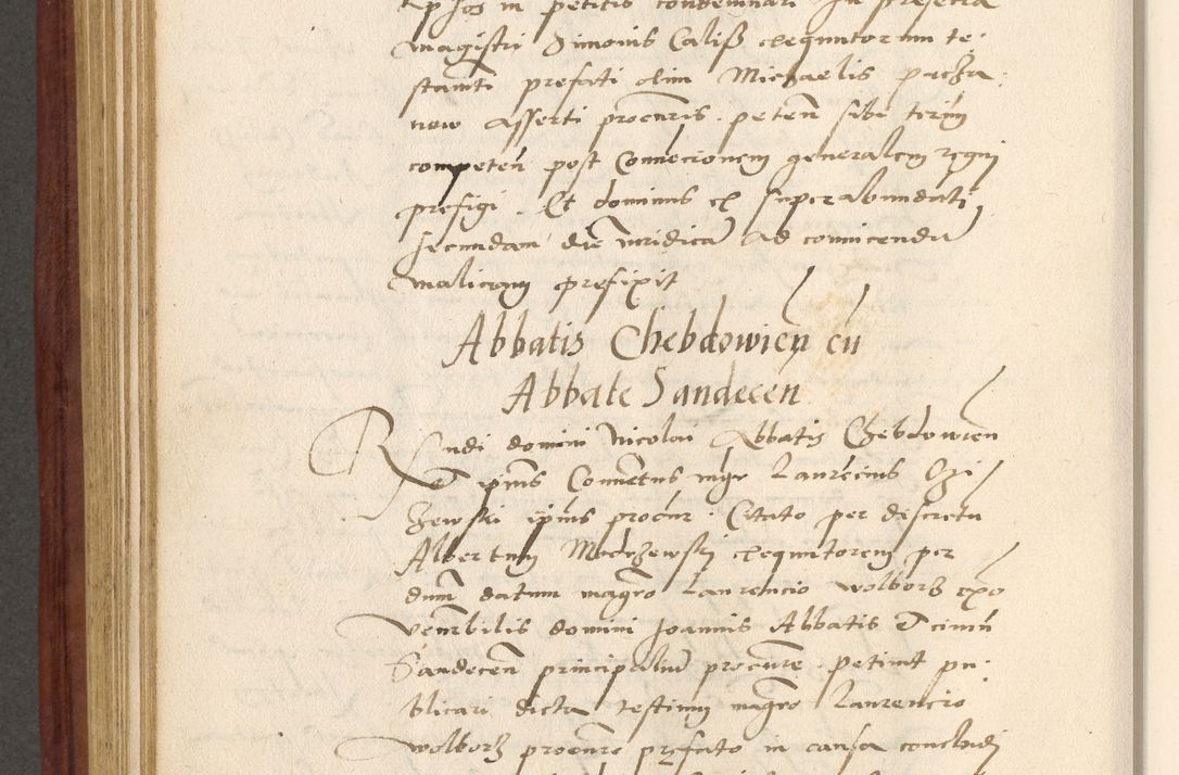 Zdjęcie nr 521 dla obiektu archiwalnego: Acta actorum coram R. D. Petro de Gamratis, archiepiscopo Gnesnensi et episcopo Cracoviensi, Legato nato et Regni Poloniar primate ad a. D. 1544 et 1545 acticatorum - praesidente tunc Suae Rev. Paternitatis curiae cancellario R. D. Bertholomaeo Gantkowski, archidiacono Cracoviensi, Gnesnensi et Posnaniensi canonico.
