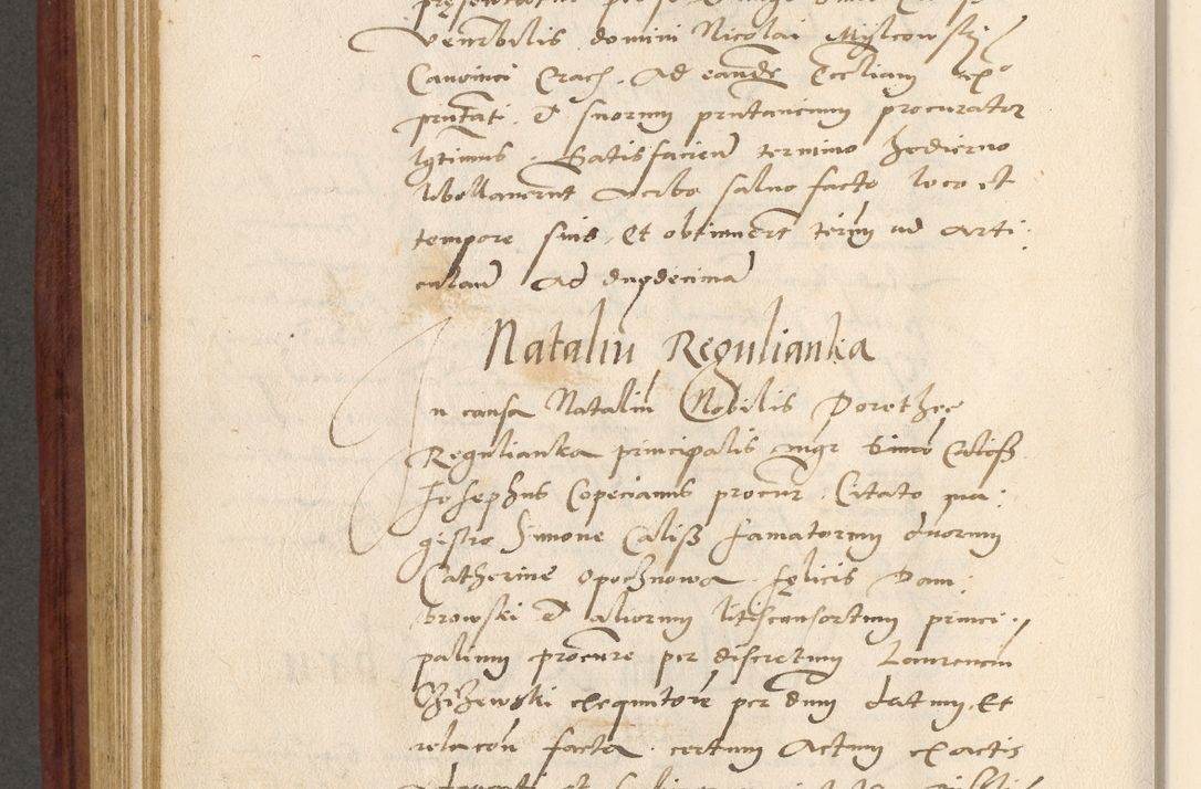 Zdjęcie nr 523 dla obiektu archiwalnego: Acta actorum coram R. D. Petro de Gamratis, archiepiscopo Gnesnensi et episcopo Cracoviensi, Legato nato et Regni Poloniar primate ad a. D. 1544 et 1545 acticatorum - praesidente tunc Suae Rev. Paternitatis curiae cancellario R. D. Bertholomaeo Gantkowski, archidiacono Cracoviensi, Gnesnensi et Posnaniensi canonico.