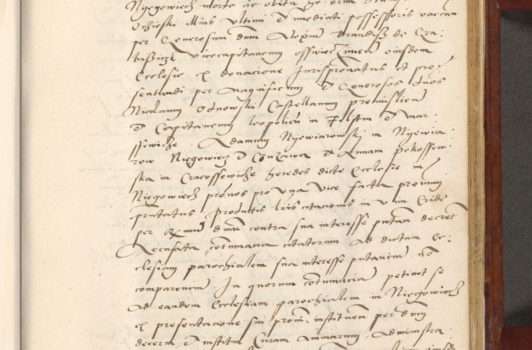 Zdjęcie nr 518 dla obiektu archiwalnego: Acta actorum coram R. D. Petro de Gamratis, archiepiscopo Gnesnensi et episcopo Cracoviensi, Legato nato et Regni Poloniar primate ad a. D. 1544 et 1545 acticatorum - praesidente tunc Suae Rev. Paternitatis curiae cancellario R. D. Bertholomaeo Gantkowski, archidiacono Cracoviensi, Gnesnensi et Posnaniensi canonico.