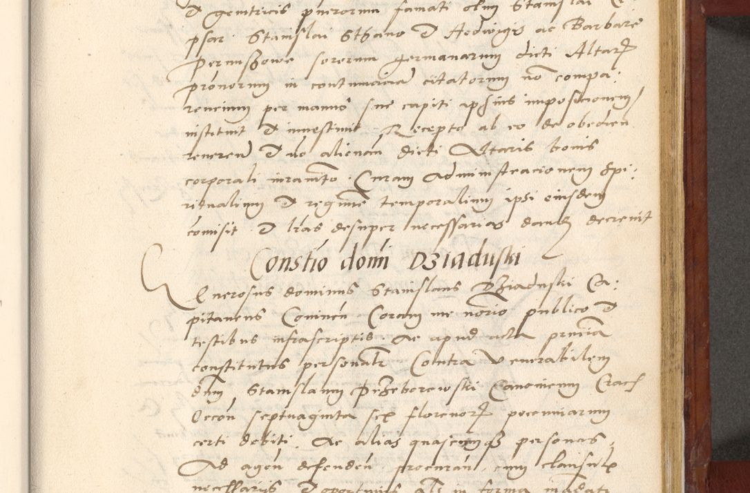 Zdjęcie nr 516 dla obiektu archiwalnego: Acta actorum coram R. D. Petro de Gamratis, archiepiscopo Gnesnensi et episcopo Cracoviensi, Legato nato et Regni Poloniar primate ad a. D. 1544 et 1545 acticatorum - praesidente tunc Suae Rev. Paternitatis curiae cancellario R. D. Bertholomaeo Gantkowski, archidiacono Cracoviensi, Gnesnensi et Posnaniensi canonico.