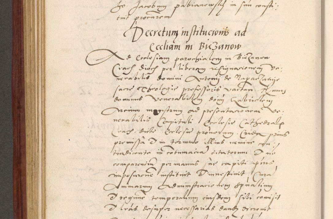 Zdjęcie nr 515 dla obiektu archiwalnego: Acta actorum coram R. D. Petro de Gamratis, archiepiscopo Gnesnensi et episcopo Cracoviensi, Legato nato et Regni Poloniar primate ad a. D. 1544 et 1545 acticatorum - praesidente tunc Suae Rev. Paternitatis curiae cancellario R. D. Bertholomaeo Gantkowski, archidiacono Cracoviensi, Gnesnensi et Posnaniensi canonico.
