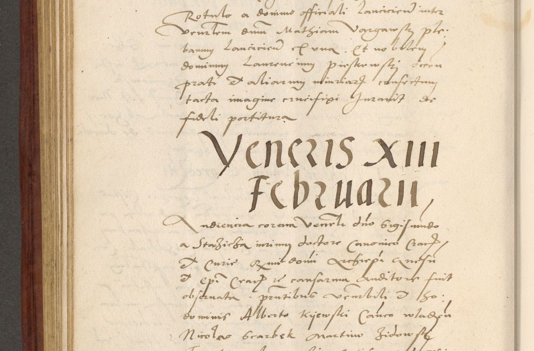 Zdjęcie nr 509 dla obiektu archiwalnego: Acta actorum coram R. D. Petro de Gamratis, archiepiscopo Gnesnensi et episcopo Cracoviensi, Legato nato et Regni Poloniar primate ad a. D. 1544 et 1545 acticatorum - praesidente tunc Suae Rev. Paternitatis curiae cancellario R. D. Bertholomaeo Gantkowski, archidiacono Cracoviensi, Gnesnensi et Posnaniensi canonico.