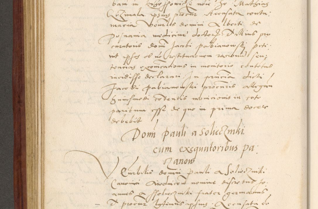 Zdjęcie nr 507 dla obiektu archiwalnego: Acta actorum coram R. D. Petro de Gamratis, archiepiscopo Gnesnensi et episcopo Cracoviensi, Legato nato et Regni Poloniar primate ad a. D. 1544 et 1545 acticatorum - praesidente tunc Suae Rev. Paternitatis curiae cancellario R. D. Bertholomaeo Gantkowski, archidiacono Cracoviensi, Gnesnensi et Posnaniensi canonico.