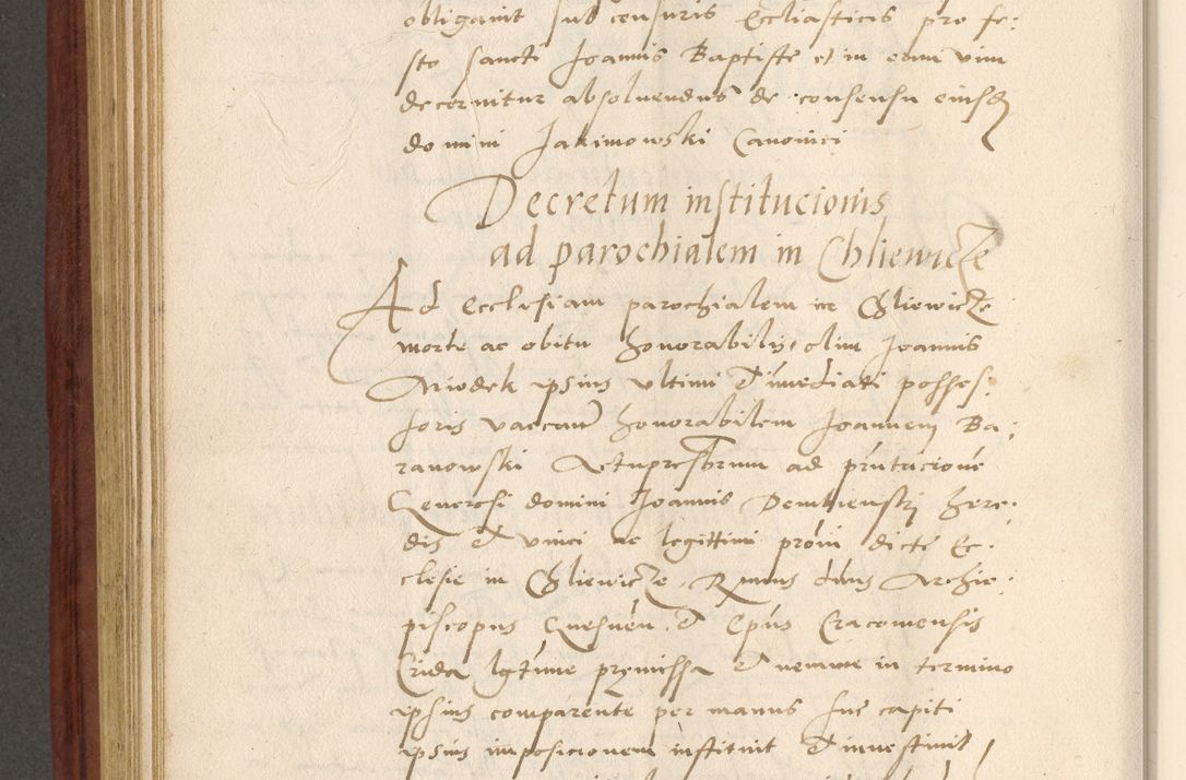 Zdjęcie nr 505 dla obiektu archiwalnego: Acta actorum coram R. D. Petro de Gamratis, archiepiscopo Gnesnensi et episcopo Cracoviensi, Legato nato et Regni Poloniar primate ad a. D. 1544 et 1545 acticatorum - praesidente tunc Suae Rev. Paternitatis curiae cancellario R. D. Bertholomaeo Gantkowski, archidiacono Cracoviensi, Gnesnensi et Posnaniensi canonico.