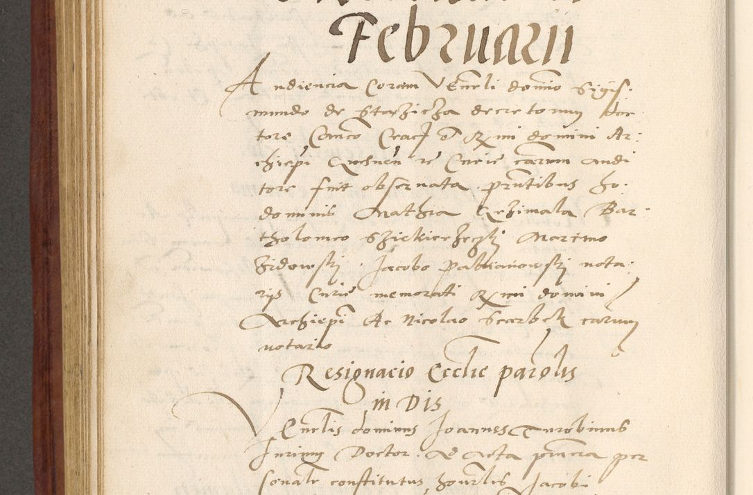 Zdjęcie nr 503 dla obiektu archiwalnego: Acta actorum coram R. D. Petro de Gamratis, archiepiscopo Gnesnensi et episcopo Cracoviensi, Legato nato et Regni Poloniar primate ad a. D. 1544 et 1545 acticatorum - praesidente tunc Suae Rev. Paternitatis curiae cancellario R. D. Bertholomaeo Gantkowski, archidiacono Cracoviensi, Gnesnensi et Posnaniensi canonico.
