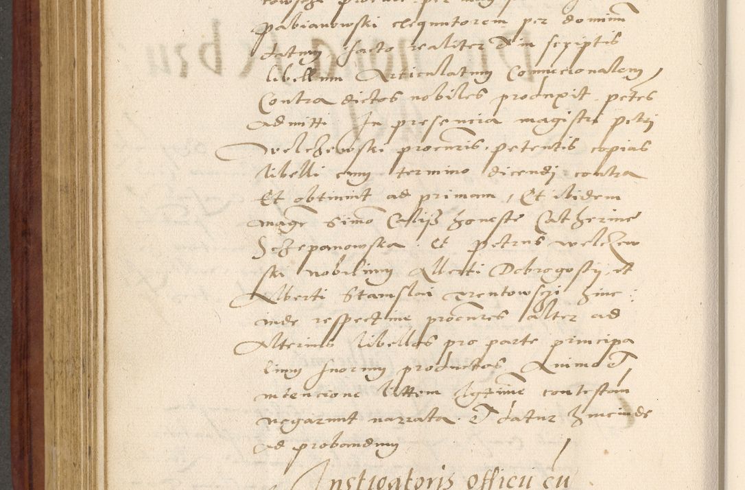 Zdjęcie nr 499 dla obiektu archiwalnego: Acta actorum coram R. D. Petro de Gamratis, archiepiscopo Gnesnensi et episcopo Cracoviensi, Legato nato et Regni Poloniar primate ad a. D. 1544 et 1545 acticatorum - praesidente tunc Suae Rev. Paternitatis curiae cancellario R. D. Bertholomaeo Gantkowski, archidiacono Cracoviensi, Gnesnensi et Posnaniensi canonico.