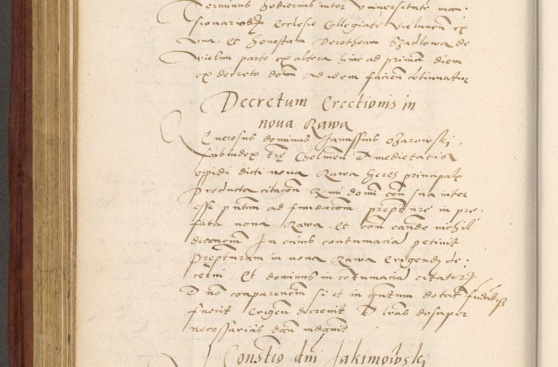 Zdjęcie nr 483 dla obiektu archiwalnego: Acta actorum coram R. D. Petro de Gamratis, archiepiscopo Gnesnensi et episcopo Cracoviensi, Legato nato et Regni Poloniar primate ad a. D. 1544 et 1545 acticatorum - praesidente tunc Suae Rev. Paternitatis curiae cancellario R. D. Bertholomaeo Gantkowski, archidiacono Cracoviensi, Gnesnensi et Posnaniensi canonico.