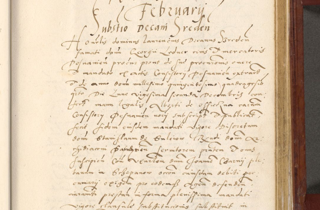 Zdjęcie nr 476 dla obiektu archiwalnego: Acta actorum coram R. D. Petro de Gamratis, archiepiscopo Gnesnensi et episcopo Cracoviensi, Legato nato et Regni Poloniar primate ad a. D. 1544 et 1545 acticatorum - praesidente tunc Suae Rev. Paternitatis curiae cancellario R. D. Bertholomaeo Gantkowski, archidiacono Cracoviensi, Gnesnensi et Posnaniensi canonico.
