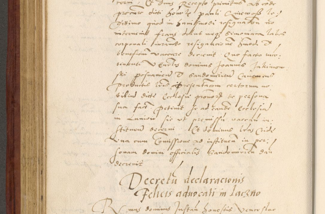 Zdjęcie nr 475 dla obiektu archiwalnego: Acta actorum coram R. D. Petro de Gamratis, archiepiscopo Gnesnensi et episcopo Cracoviensi, Legato nato et Regni Poloniar primate ad a. D. 1544 et 1545 acticatorum - praesidente tunc Suae Rev. Paternitatis curiae cancellario R. D. Bertholomaeo Gantkowski, archidiacono Cracoviensi, Gnesnensi et Posnaniensi canonico.