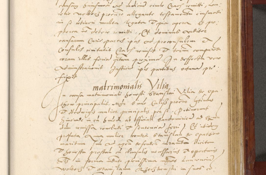 Zdjęcie nr 470 dla obiektu archiwalnego: Acta actorum coram R. D. Petro de Gamratis, archiepiscopo Gnesnensi et episcopo Cracoviensi, Legato nato et Regni Poloniar primate ad a. D. 1544 et 1545 acticatorum - praesidente tunc Suae Rev. Paternitatis curiae cancellario R. D. Bertholomaeo Gantkowski, archidiacono Cracoviensi, Gnesnensi et Posnaniensi canonico.