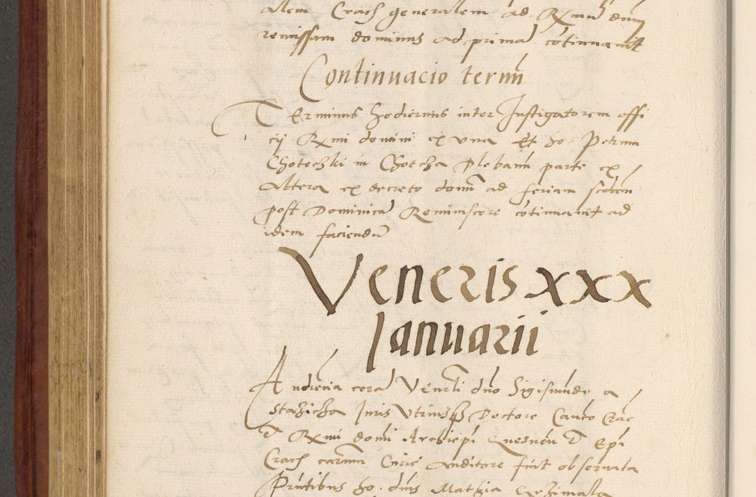 Zdjęcie nr 469 dla obiektu archiwalnego: Acta actorum coram R. D. Petro de Gamratis, archiepiscopo Gnesnensi et episcopo Cracoviensi, Legato nato et Regni Poloniar primate ad a. D. 1544 et 1545 acticatorum - praesidente tunc Suae Rev. Paternitatis curiae cancellario R. D. Bertholomaeo Gantkowski, archidiacono Cracoviensi, Gnesnensi et Posnaniensi canonico.