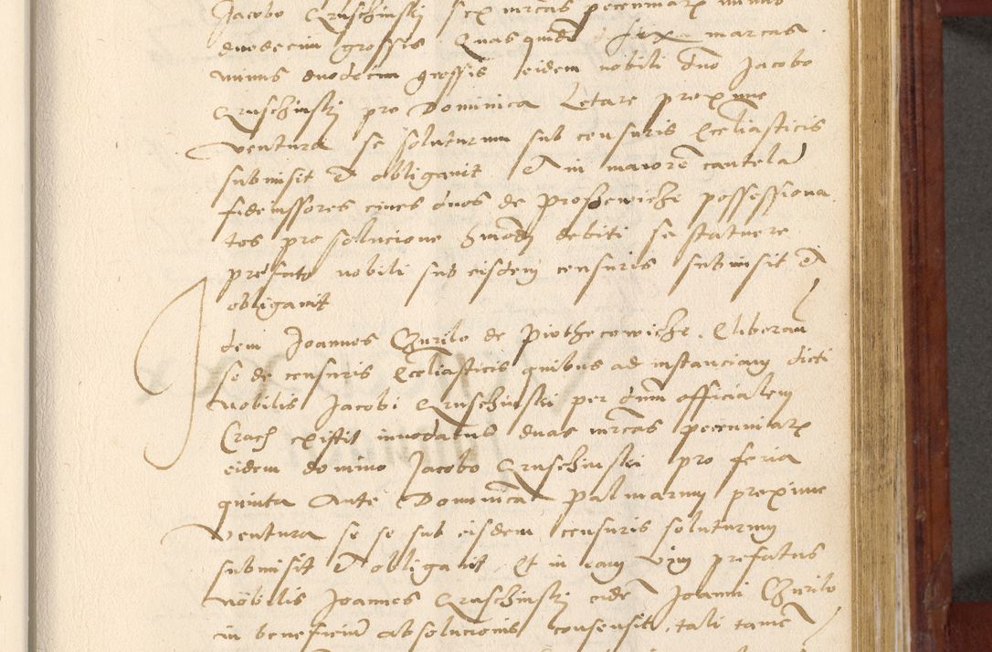 Zdjęcie nr 468 dla obiektu archiwalnego: Acta actorum coram R. D. Petro de Gamratis, archiepiscopo Gnesnensi et episcopo Cracoviensi, Legato nato et Regni Poloniar primate ad a. D. 1544 et 1545 acticatorum - praesidente tunc Suae Rev. Paternitatis curiae cancellario R. D. Bertholomaeo Gantkowski, archidiacono Cracoviensi, Gnesnensi et Posnaniensi canonico.