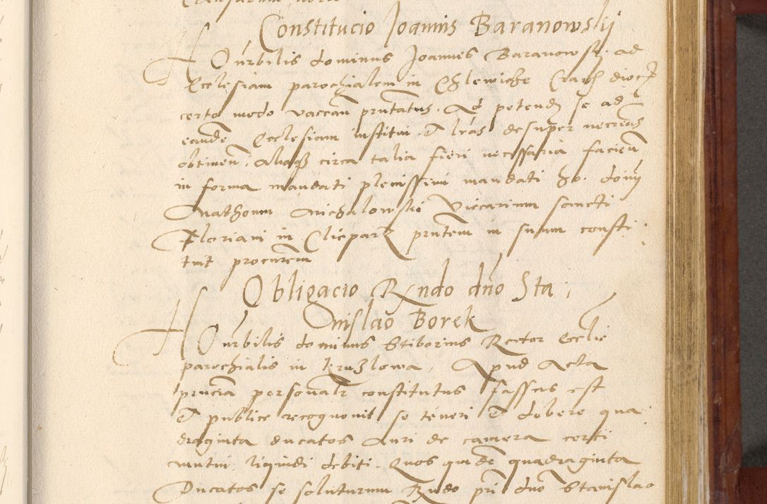 Zdjęcie nr 466 dla obiektu archiwalnego: Acta actorum coram R. D. Petro de Gamratis, archiepiscopo Gnesnensi et episcopo Cracoviensi, Legato nato et Regni Poloniar primate ad a. D. 1544 et 1545 acticatorum - praesidente tunc Suae Rev. Paternitatis curiae cancellario R. D. Bertholomaeo Gantkowski, archidiacono Cracoviensi, Gnesnensi et Posnaniensi canonico.