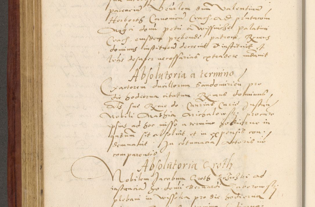Zdjęcie nr 465 dla obiektu archiwalnego: Acta actorum coram R. D. Petro de Gamratis, archiepiscopo Gnesnensi et episcopo Cracoviensi, Legato nato et Regni Poloniar primate ad a. D. 1544 et 1545 acticatorum - praesidente tunc Suae Rev. Paternitatis curiae cancellario R. D. Bertholomaeo Gantkowski, archidiacono Cracoviensi, Gnesnensi et Posnaniensi canonico.